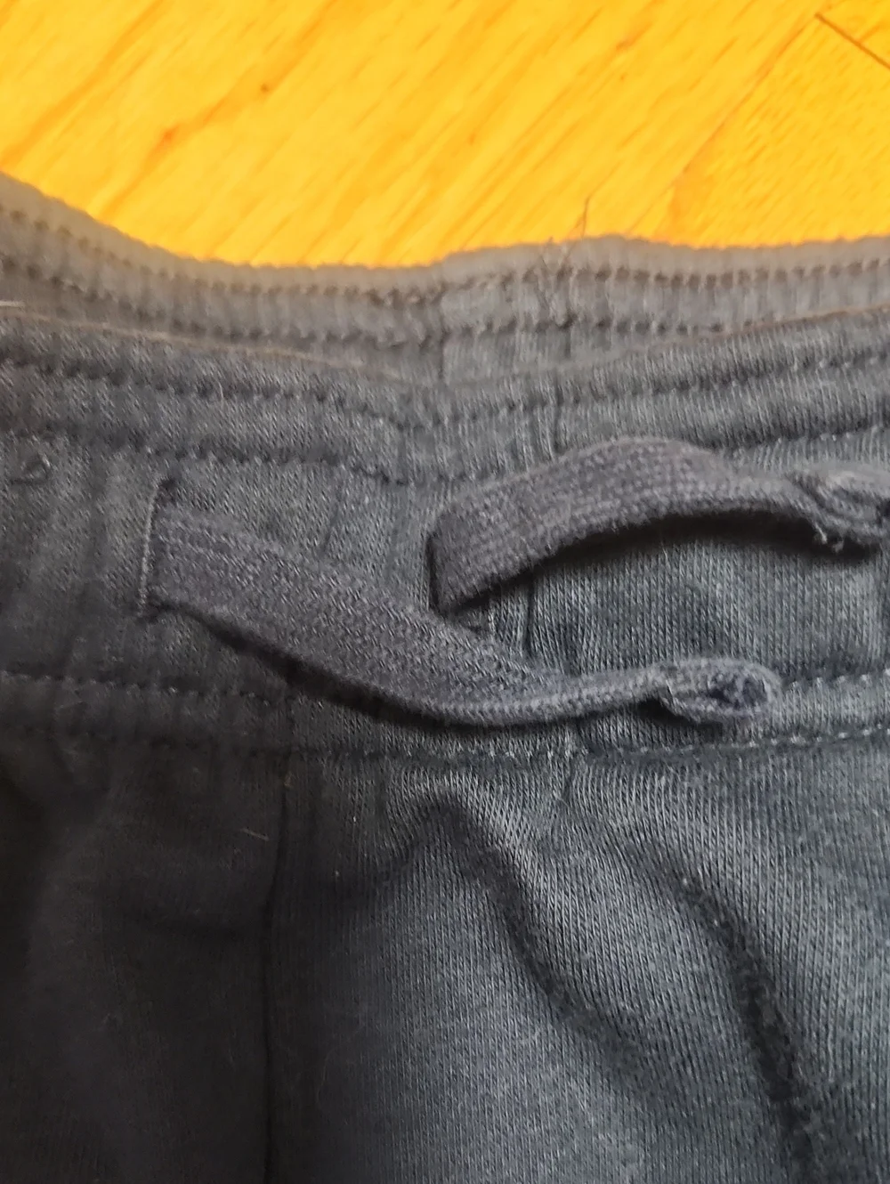 Puma Navy Sweatpants with Light Blue Stripes, EUC